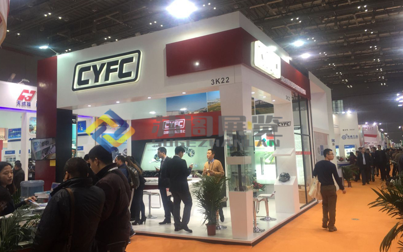 上海汽配展—煙臺孚瑞克森展臺設(shè)計搭建